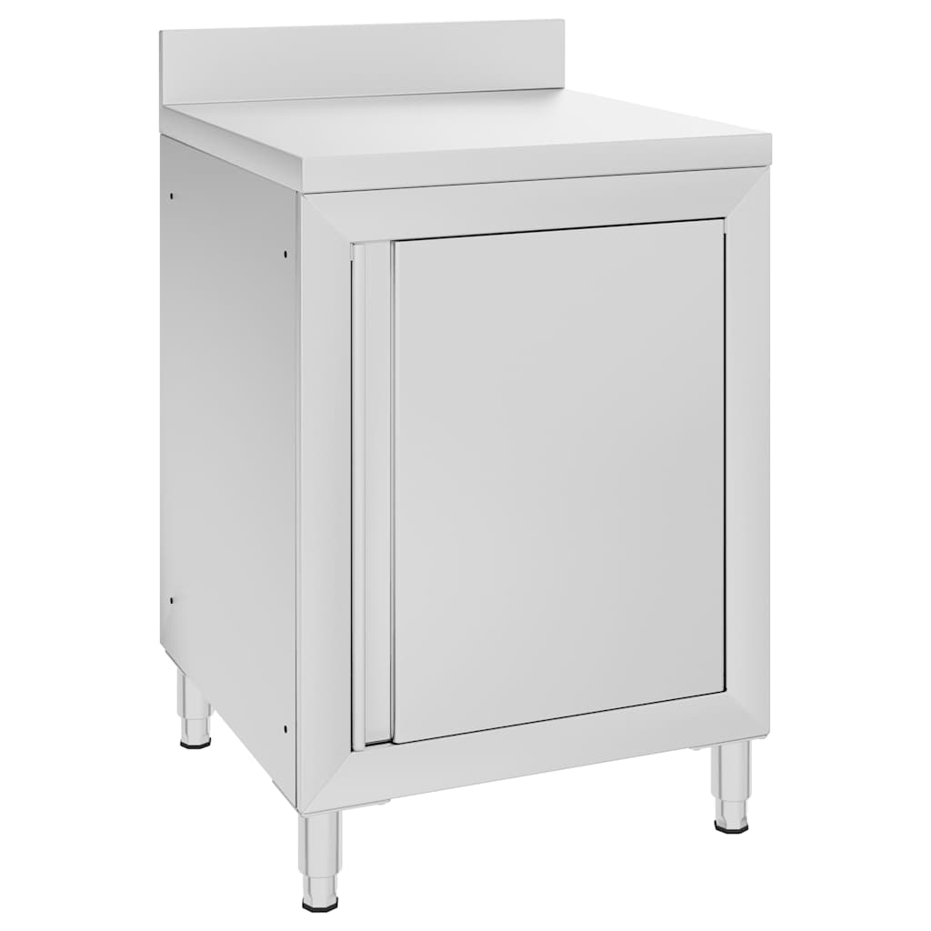 Επαγγελματικά Ντουλάπια Κουζίνας 2 τεμ. από Ανοξείδωτο Ατσάλι - PAKOBAZAAR