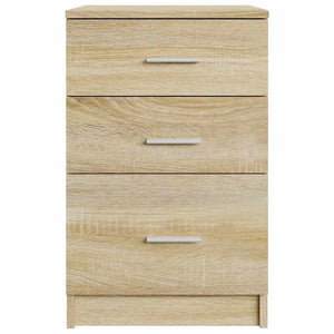 Κομοδίνο Sonoma Δρυς 40 x 40 x 63 εκ. από Επεξεργασμένο Ξύλο