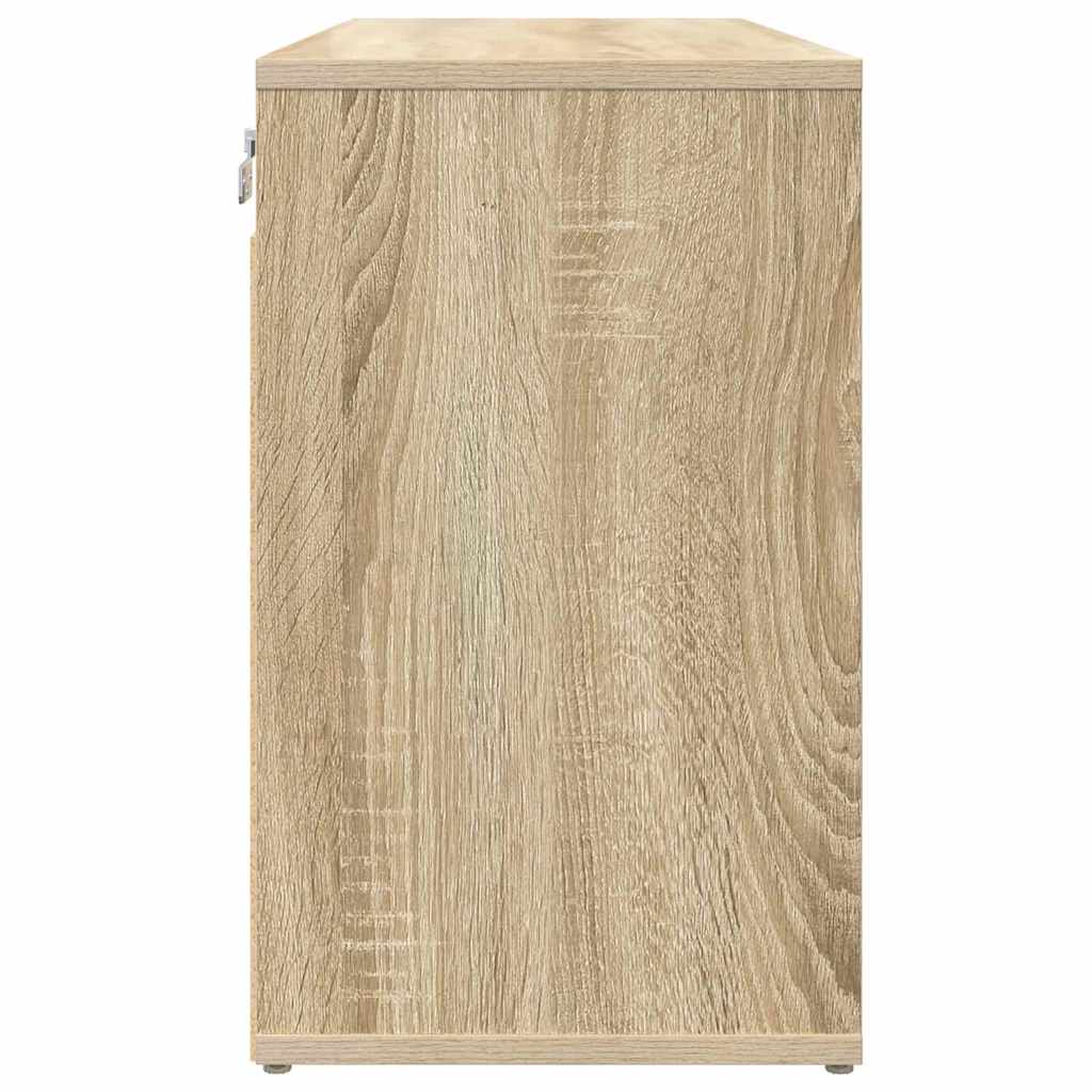 Ντουλάπα Παπουτσιών με ράφι Δρύς Sonoma 77,5 x 30 x 51 εκ. - Pakobazaar