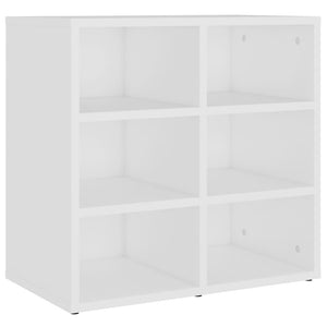 Παπουτσοθήκες 2 τεμ. Λευκές 52,5 x 30 x 50 εκ.
