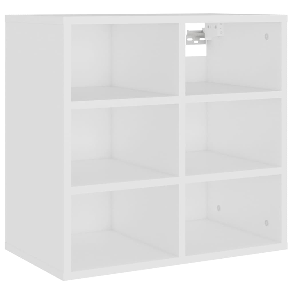 Παπουτσοθήκες 2 τεμ. Λευκές 52,5 x 30 x 50 εκ.
