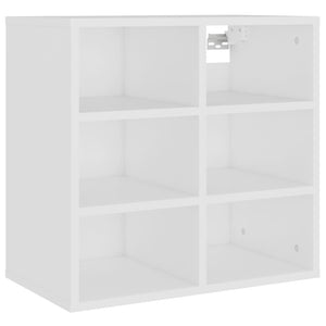 Παπουτσοθήκες 2 τεμ. Λευκές 52,5 x 30 x 50 εκ.