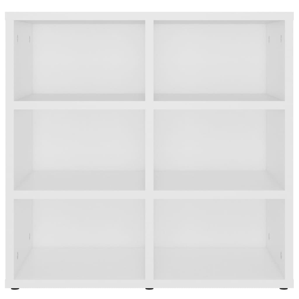 Παπουτσοθήκες 2 τεμ. Λευκές 52,5 x 30 x 50 εκ.