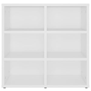 Παπουτσοθήκες 2 τεμ. Λευκές 52,5 x 30 x 50 εκ.