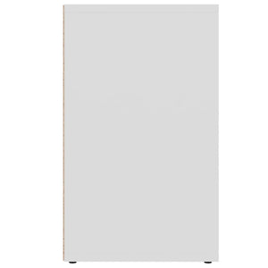 Παπουτσοθήκες 2 τεμ. Λευκές 52,5 x 30 x 50 εκ.