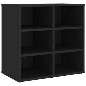 Παπουτσοθήκες 2 τεμ. Μαύρες 52,5 x 30 x 50 εκ. - Pakobazaar