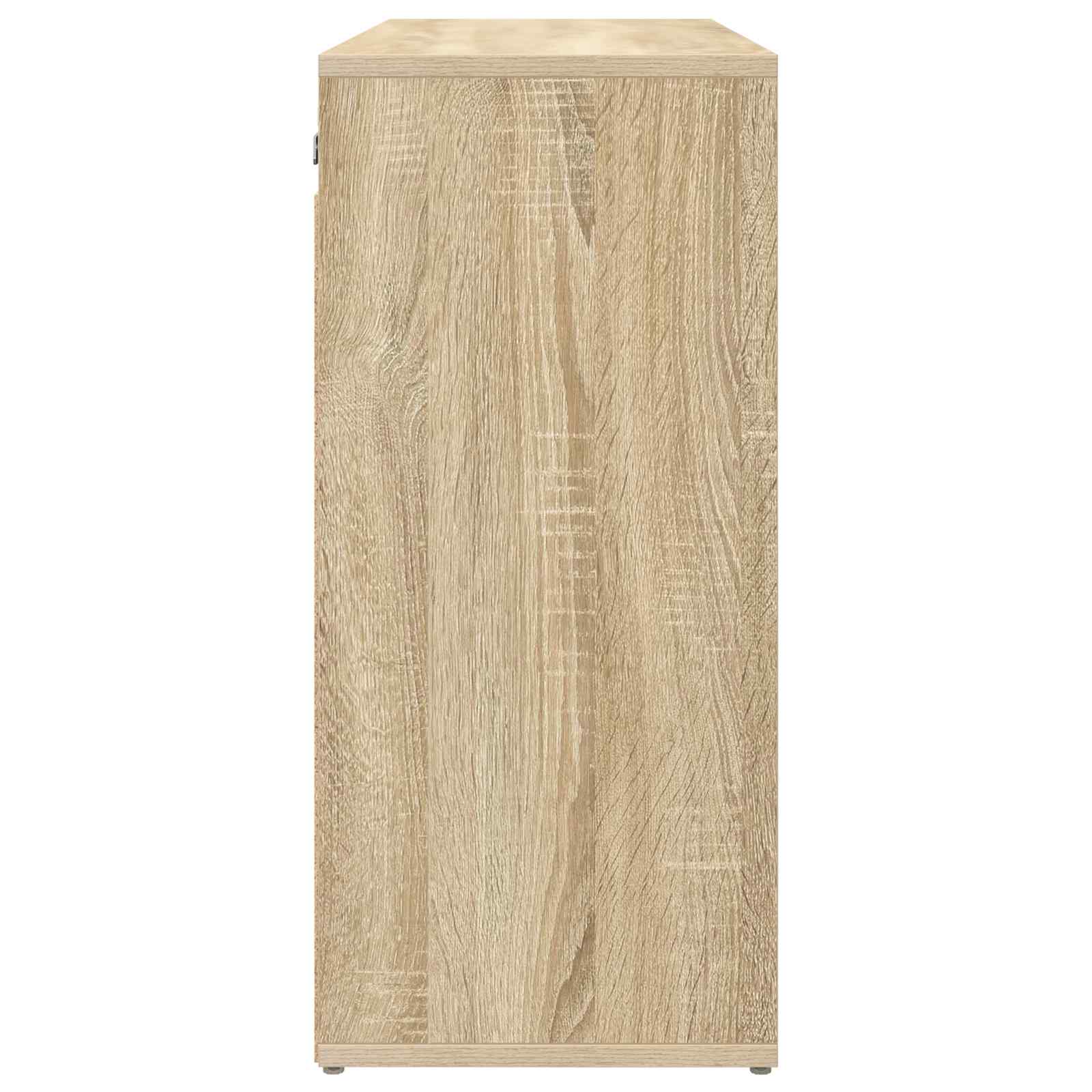 Ντουλάπα Παπουτσιών με ράφι Δρύς Sonoma 77,5 x 30 x 67 εκ.