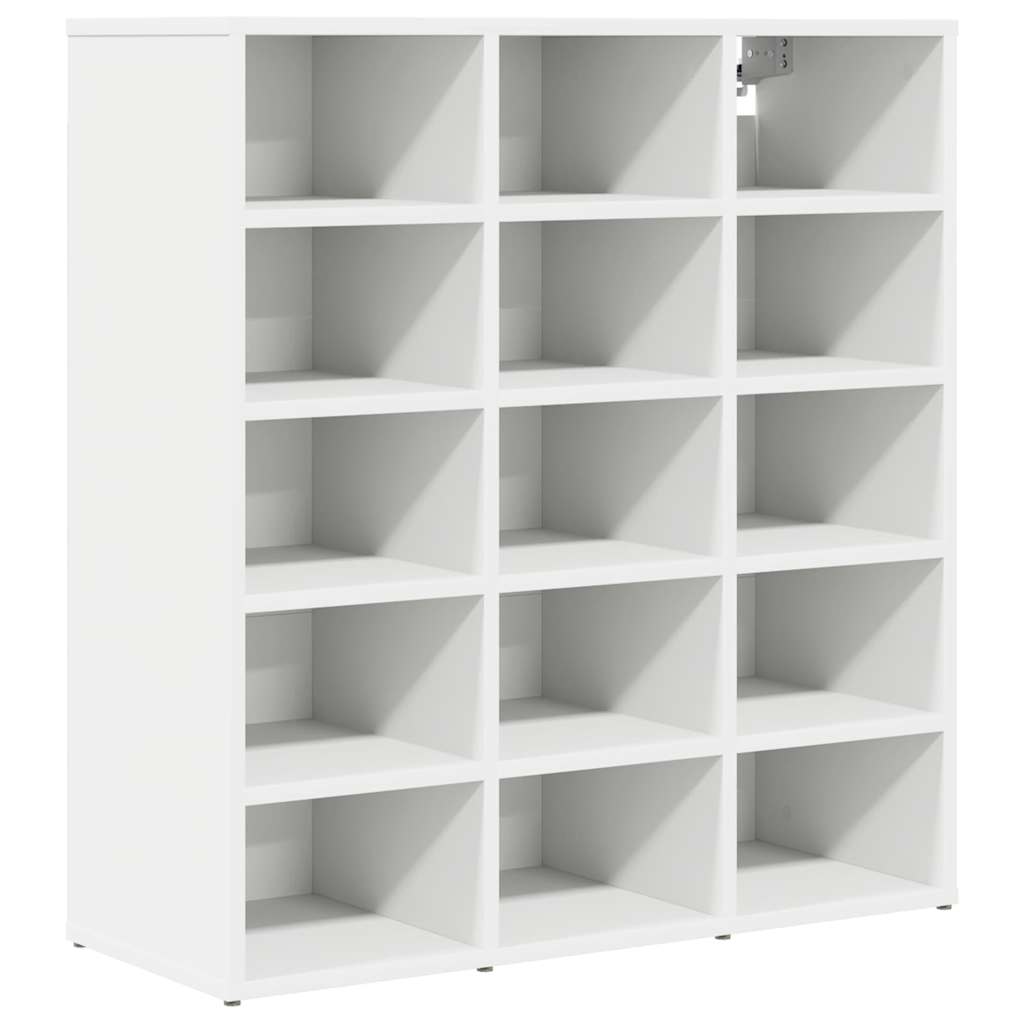 Ντουλάπα Παπουτσιών με ράφι Λευκό 77,5 x 30 x 83,5 εκ. - Pakobazaar