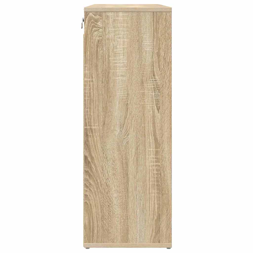 Ντουλάπα Παπουτσιών με ράφι Δρύς Sonoma 77,5 x 30 x 83,5 εκ.