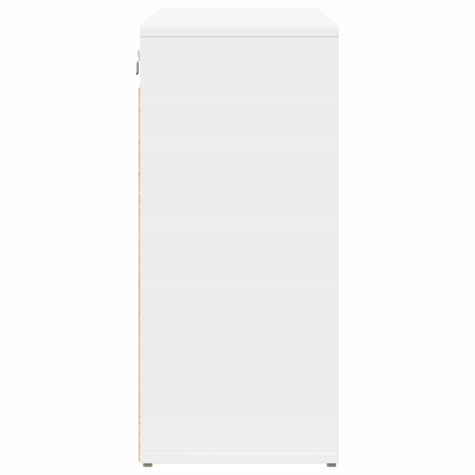 Ντουλάπα Παπουτσιών Λευκό 103 x 30 x 67 εκ. Επεξεργασμένο ξύλο