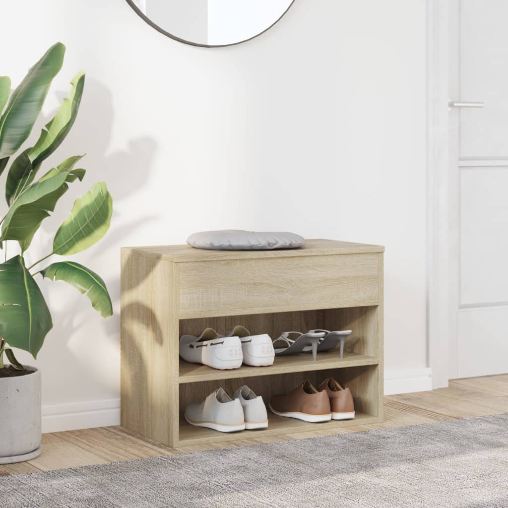 Παπουτσοθήκη Sonoma Δρυς 60 x 30 x 45 εκ. από Επεξ. Ξύλο - Pakobazaar