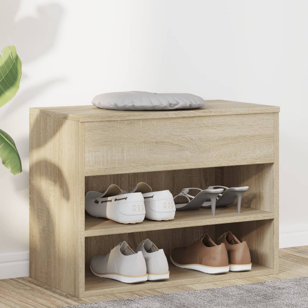 Παπουτσοθήκη Sonoma Δρυς 60 x 30 x 45 εκ. από Επεξ. Ξύλο - Pakobazaar
