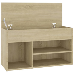 Παπουτσοθήκη Sonoma Δρυς 80 x 30 x 45 εκ. από Επεξ. Ξύλο - Pakobazaar