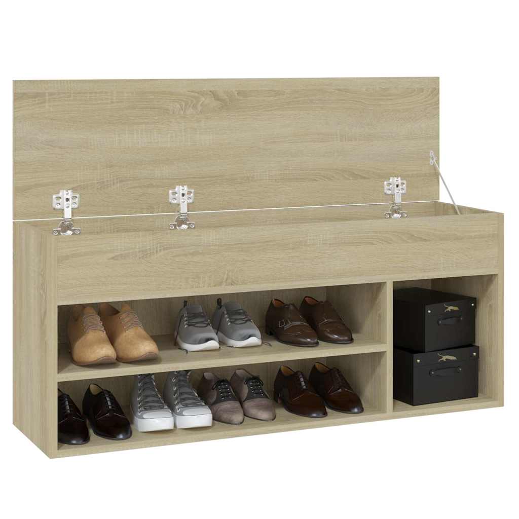 Παπουτσοθήκη Sonoma Δρυς 105 x 30 x 45 εκ. Επεξ. Ξύλο