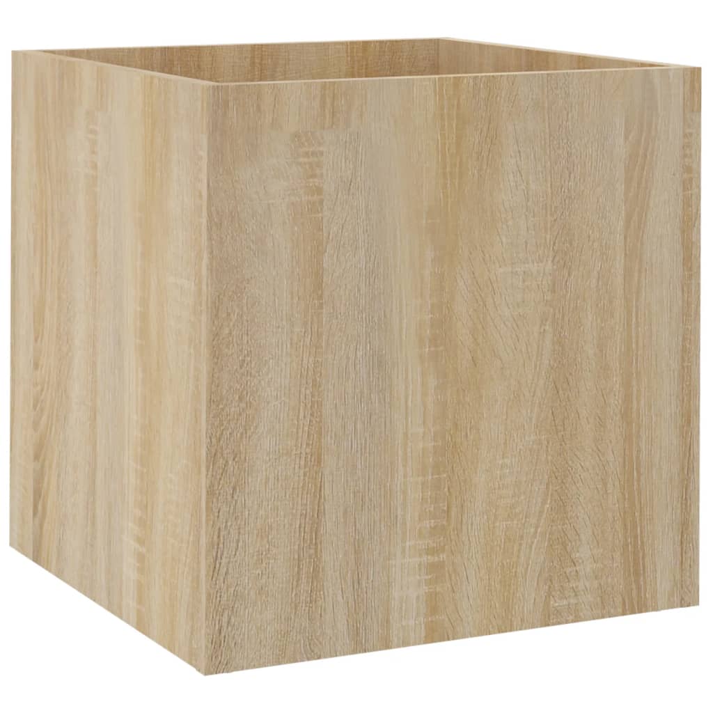 Ζαρντινιέρα Sonoma Δρυς 40 x 40 x 40 εκ. από Επεξεργασμένο Ξύλο