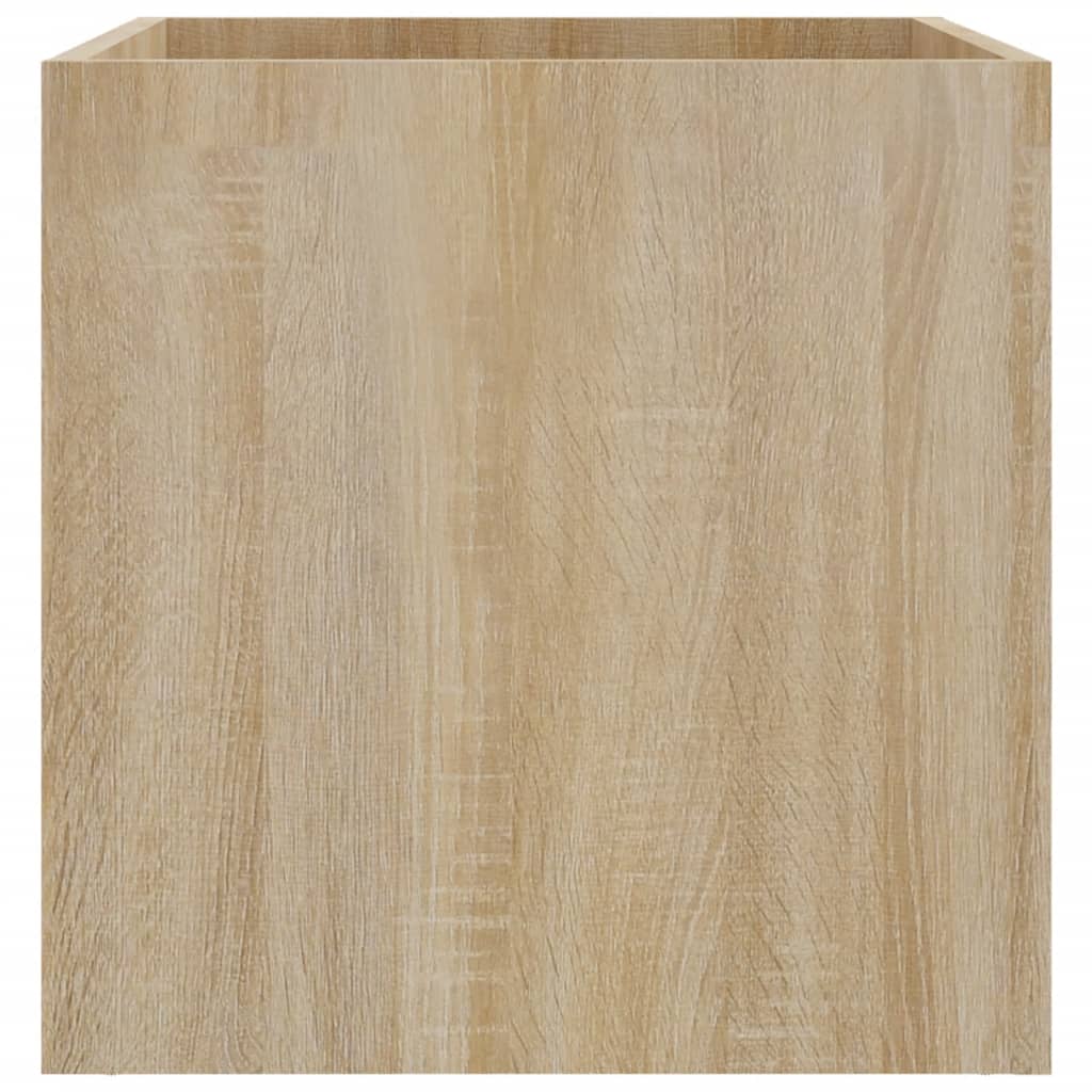 Ζαρντινιέρα Sonoma Δρυς 40 x 40 x 40 εκ. από Επεξεργασμένο Ξύλο
