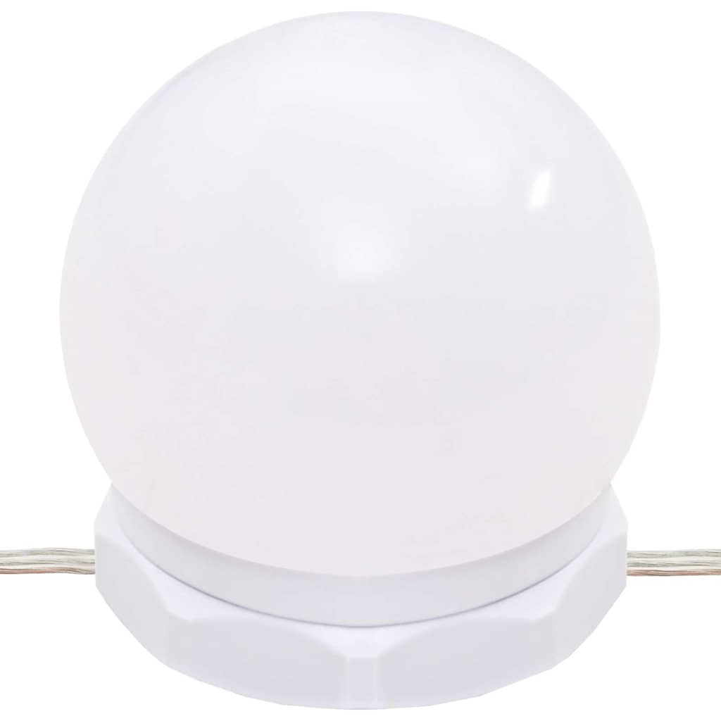 Μπουντουάρ με LED Λευκό 96 x 40 x 142 εκ.