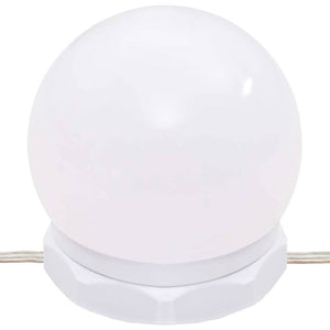 Μπουντουάρ με LED Λευκό 96 x 40 x 142 εκ.
