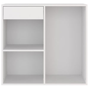 Ντουλάπι Καλλυντικών Λευκό 80 x 40 x 75 εκ. από Επεξ. ξύλο