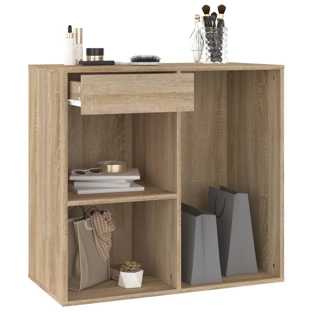 Ντουλάπι Καλλυντικών Sonoma Δρυς 80x40x75 εκ. Επεξ. ξύλο - Pakobazaar
