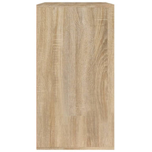 Ντουλάπι Καλλυντικών Sonoma Δρυς 80x40x75 εκ. Επεξ. ξύλο - Pakobazaar