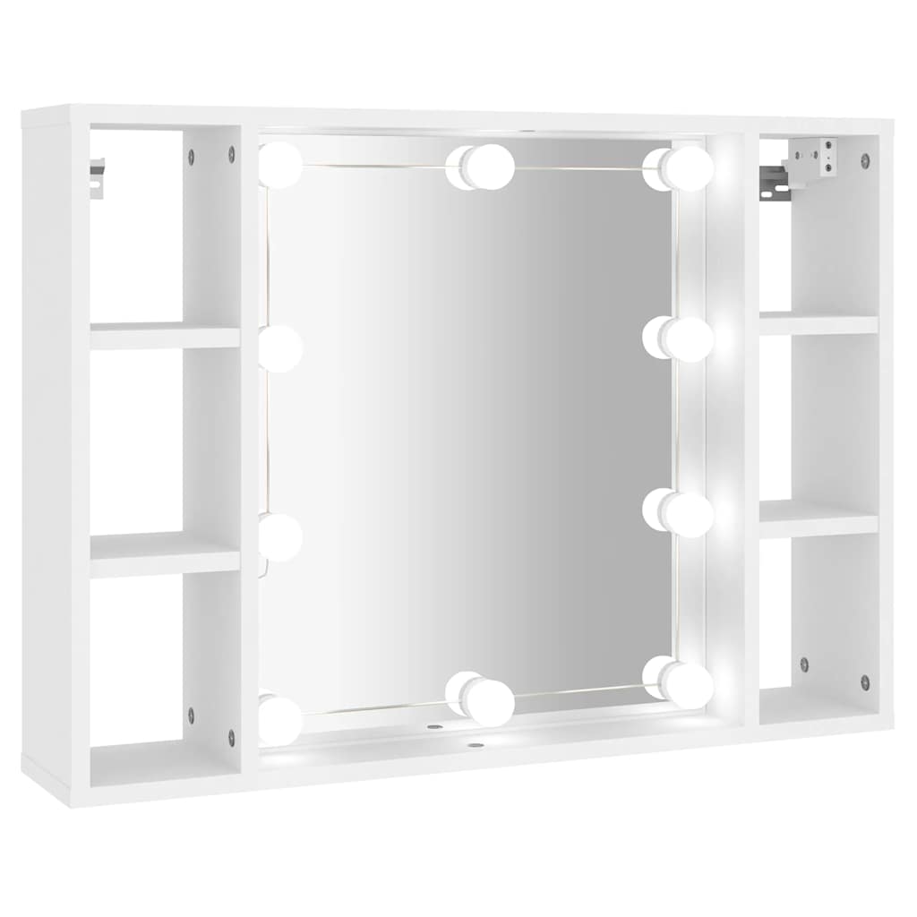 Έπιπλο Καθρέπτη με LED Λευκό 76 x 15 x 55 εκ. - Pakobazaar