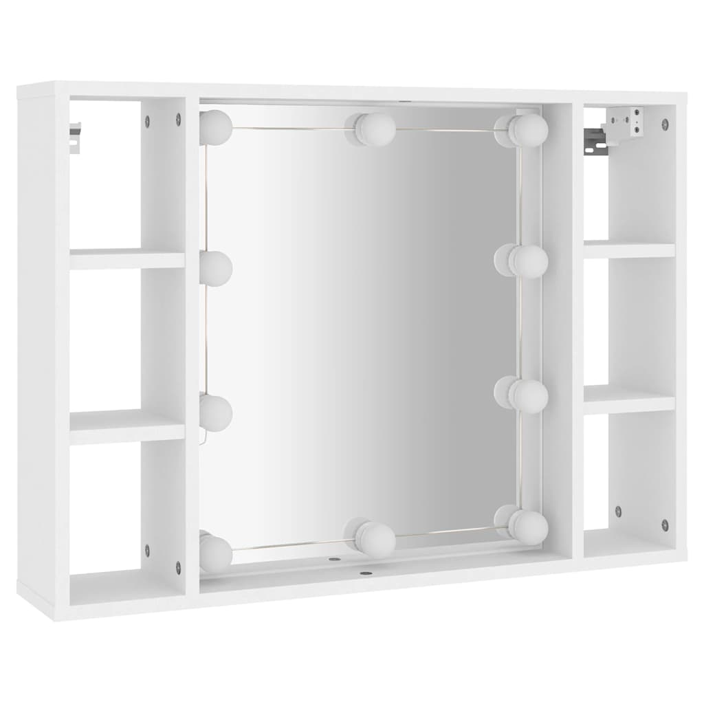 Έπιπλο Καθρέπτη με LED Λευκό 76 x 15 x 55 εκ. - Pakobazaar
