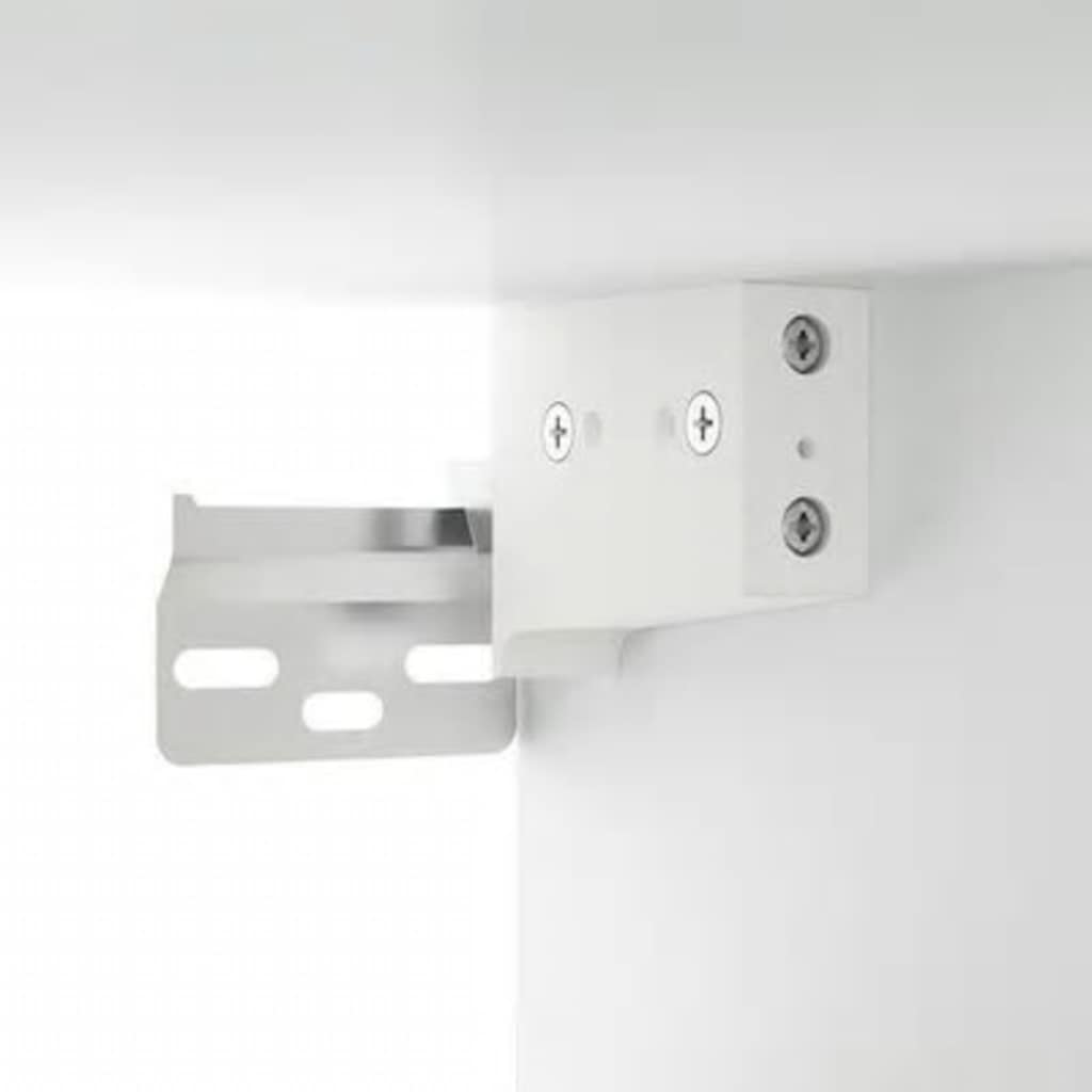 Έπιπλο Καθρέπτη με LED Λευκό 76 x 15 x 55 εκ. - Pakobazaar
