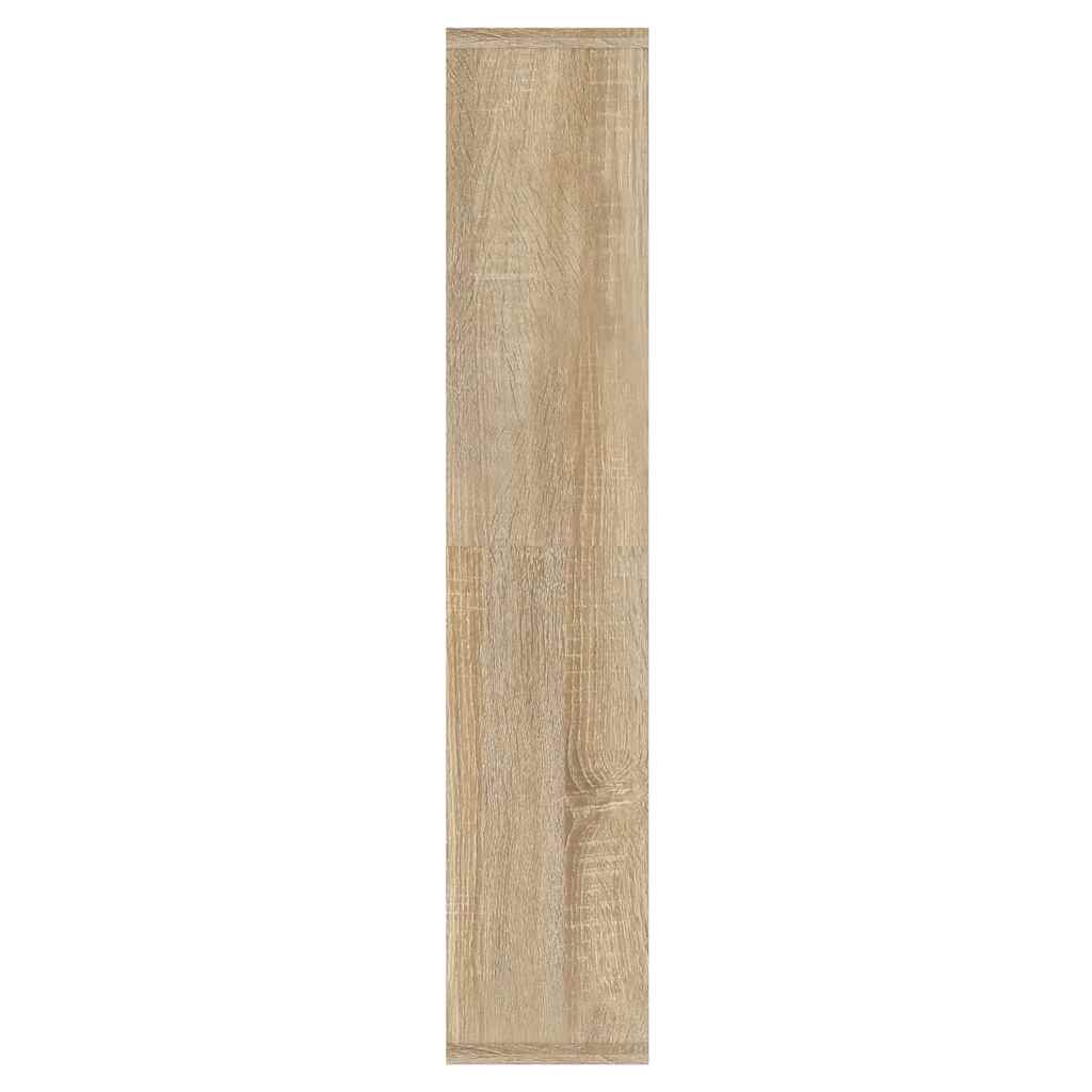 Έπιπλο Καθρέπτη με LED Sonoma Δρυς 91 x 15 x 76,5 εκ. - Pakobazaar