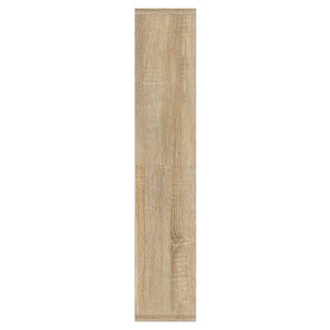 Έπιπλο Καθρέπτη με LED Sonoma Δρυς 91 x 15 x 76,5 εκ. - Pakobazaar