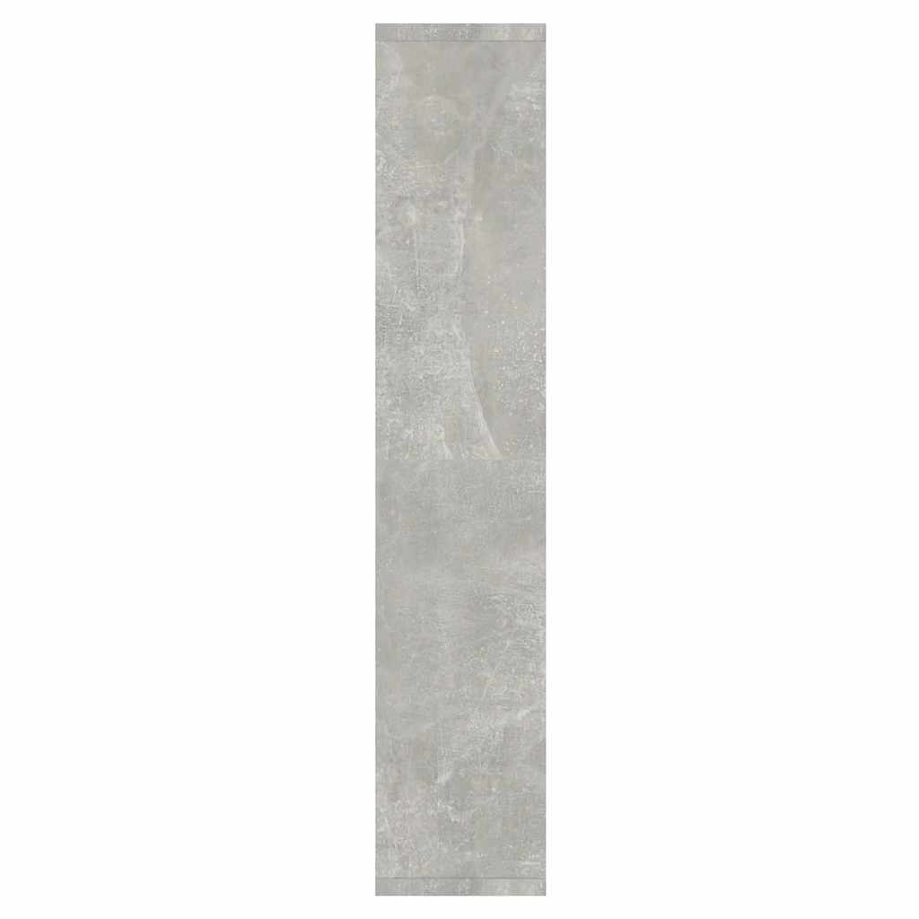 Έπιπλο Καθρέπτη με LED Γκρι Σκυροδέματος 91x15x76,5 εκ. - Pakobazaar