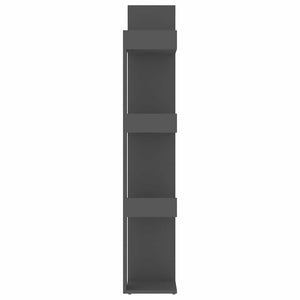 Βιβλιοθήκη Γκρι 86 x 25,5 x 140 εκ. από Μοριοσανίδα