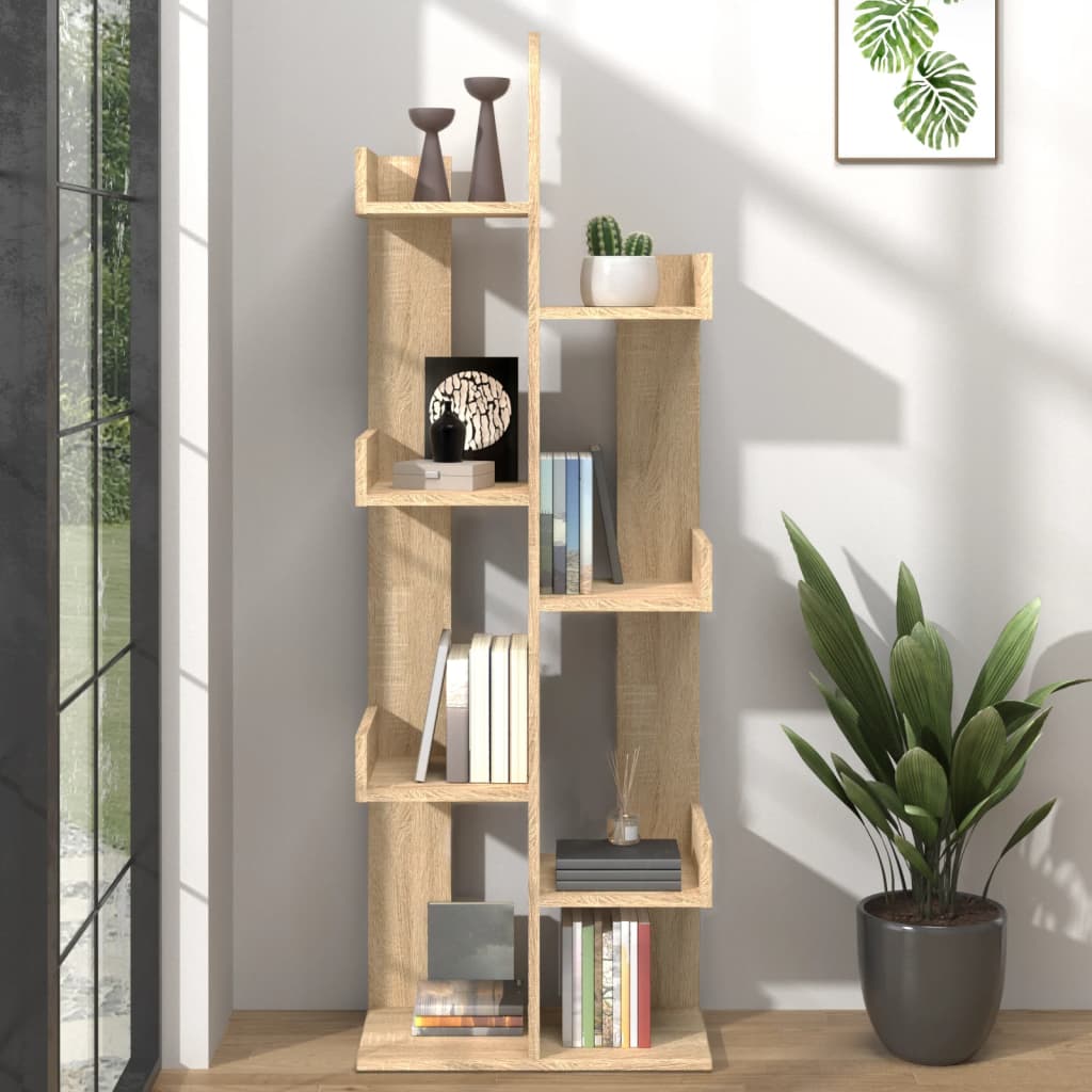 Βιβλιοθήκη Sonoma Δρυς 48 x 25,5 x 140 εκ. από Επεξ. Ξύλο