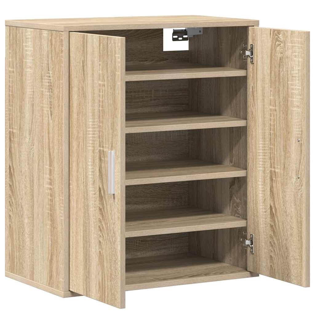 Παπουτσοθήκη Sonoma Δρυς 60 x 35 x 70 εκ. από Επεξ. Ξύλο