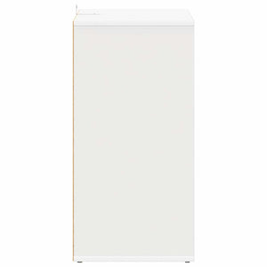 Παπουτσοθήκη Λευκή 60 x 35 x 70 εκ. από Επεξ. Ξύλο
