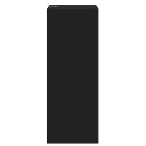 Παπουτσοθήκη Μαύρη 60 x 35 x 92 εκ. από Επεξ. Ξύλο - Pakobazaar