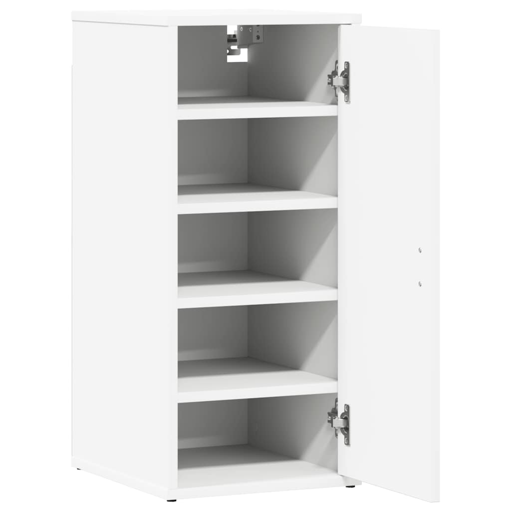 Παπουτσοθήκη Λευκή 32 x 35 x 70 εκ. από Επεξ. Ξύλο - Pakobazaar