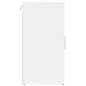 Παπουτσοθήκη Λευκή 32 x 35 x 70 εκ. από Επεξ. Ξύλο - Pakobazaar