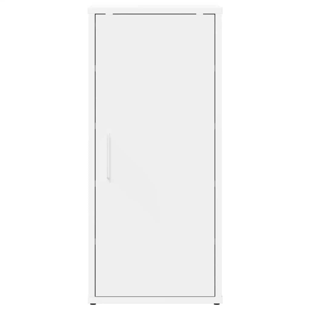 Παπουτσοθήκες 2 τεμ. Λευκές 32 x 35 x 70 εκ. από Μοριοσανίδα