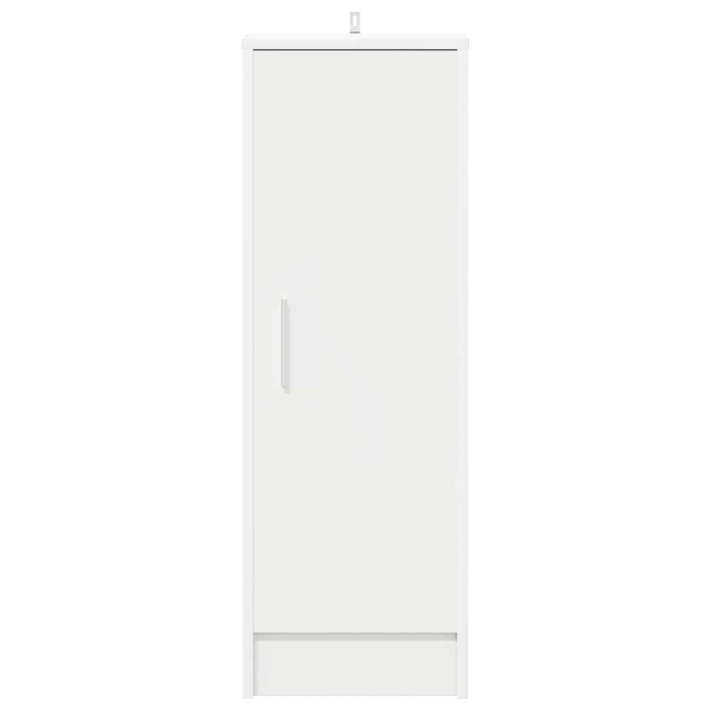 Παπουτσοθήκη Λευκή 32 x 35 x 92 εκ. από Επεξ. Ξύλο