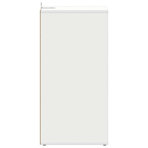 Παπουτσοθήκες 2 τεμ. Λευκές 31,5 x 35 x 70 εκ. από Επεξ. Ξύλο - Pakobazaar