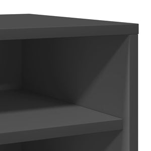 Παπουτσοθήκη Γκρι 31,5 x 35 x 70 εκ. από Μοριοσανίδα