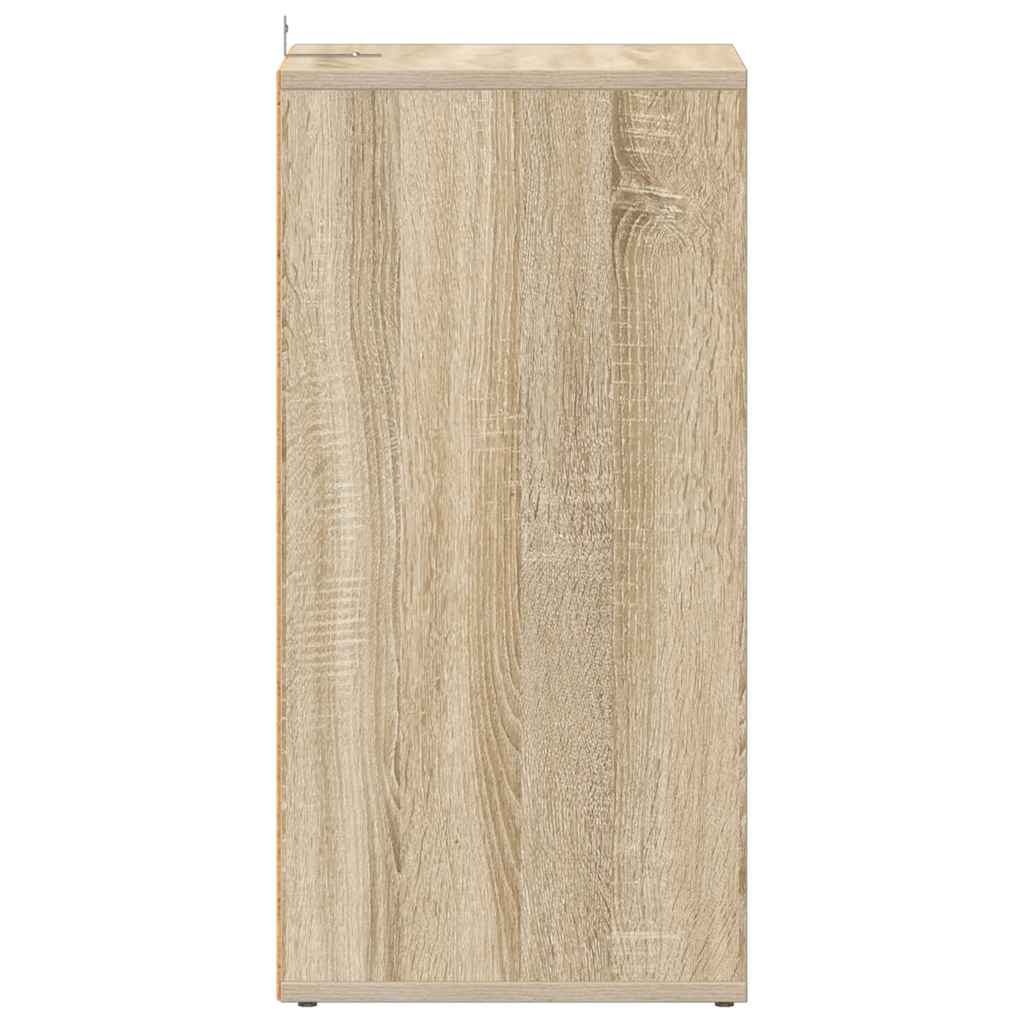 Παπουτσοθήκη Sonoma Δρυς 31,5 x 35 x 70 εκ. από Επεξ. Ξύλο