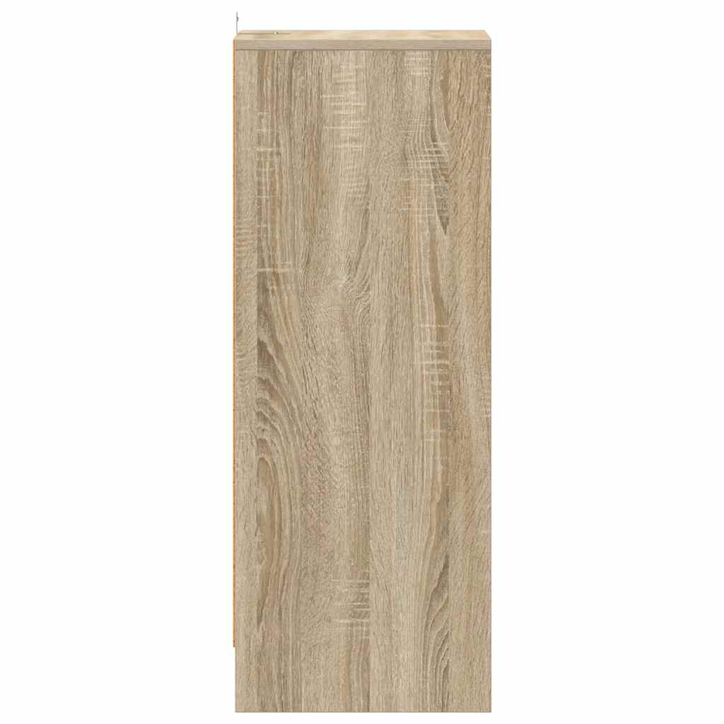 Παπουτσοθήκη Sonoma Δρυς 31,5 x 35 x 90 εκ. από Επεξ. Ξύλο