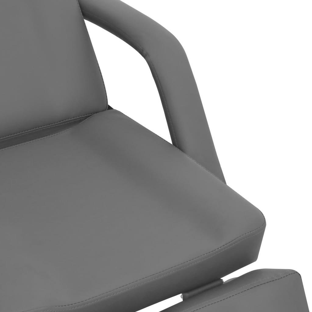 Καρέκλα Αισθητικής Γκρι 180 x 62 x 78 εκ. από Συνθετικό Δέρμα - Pakobazaar