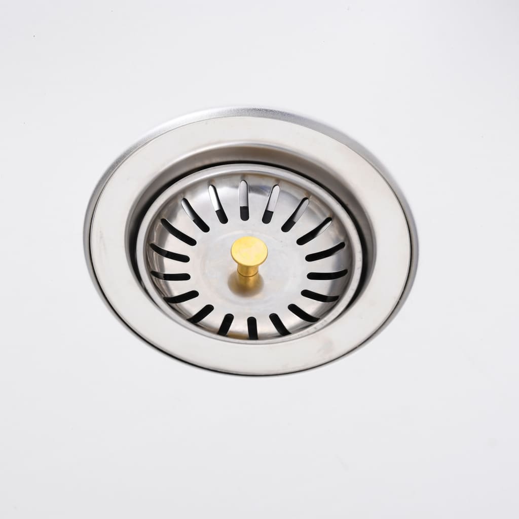 Νεροχύτης Εξωτερ. Χώρου με Μονή Γούρνα από Ανοξείδωτο Ατσάλι - PAKOBAZAAR