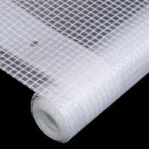 Μουσαμάδες με Ύφανση Leno 2 τεμ. Λευκοί 1,5 x 20 μ. 260 γρ./μ² - PAKOBAZAAR