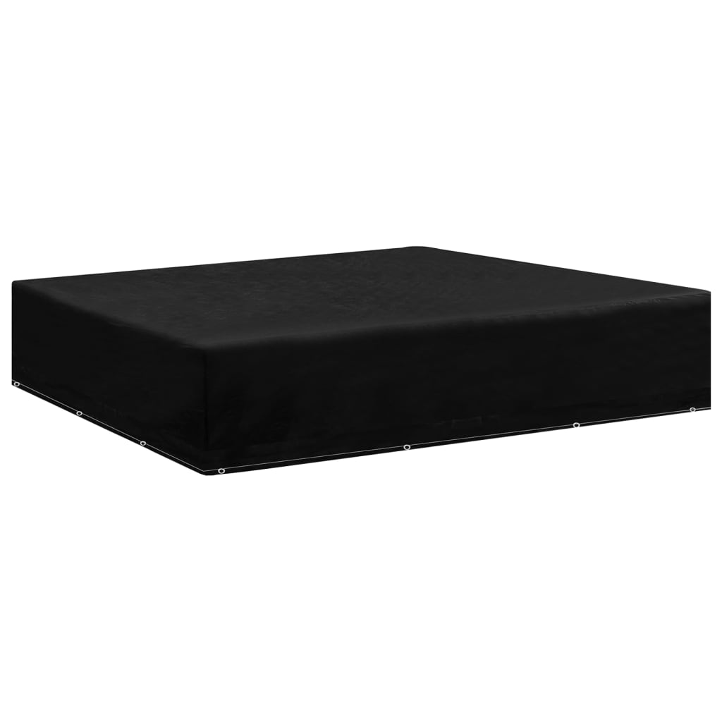 Καλύμματα Επίπλων Κήπου 2 τεμ. με 12 Κρίκους 250x250x70 εκ. - PAKOBAZAAR