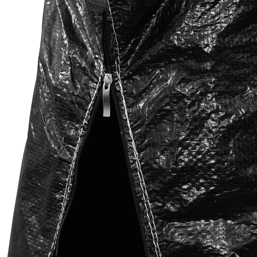 Καλύμματα Ομπρέλας 2 τεμ. με Φερμουάρ 200 εκ. από Πολυαιθυλένιο - PAKOBAZAAR