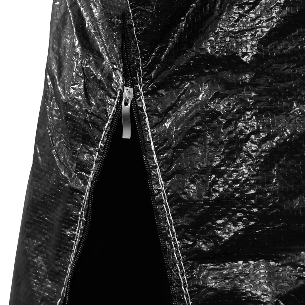 Καλύμματα Ομπρέλας 2 τεμ. με Φερμουάρ 250 εκ. από Πολυαιθυλένιο - PAKOBAZAAR